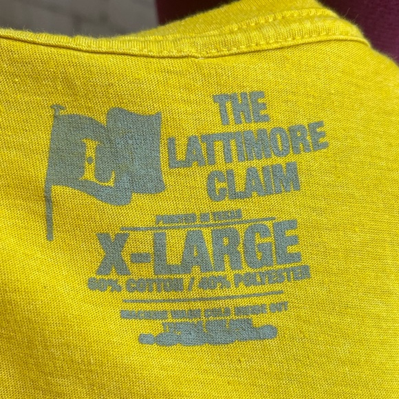 The lattimore claim let’s get smashed Tshirt size XL - Picture 6 of 6
